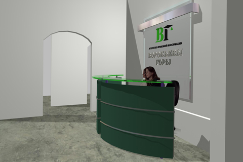 Дизайн зоны reception