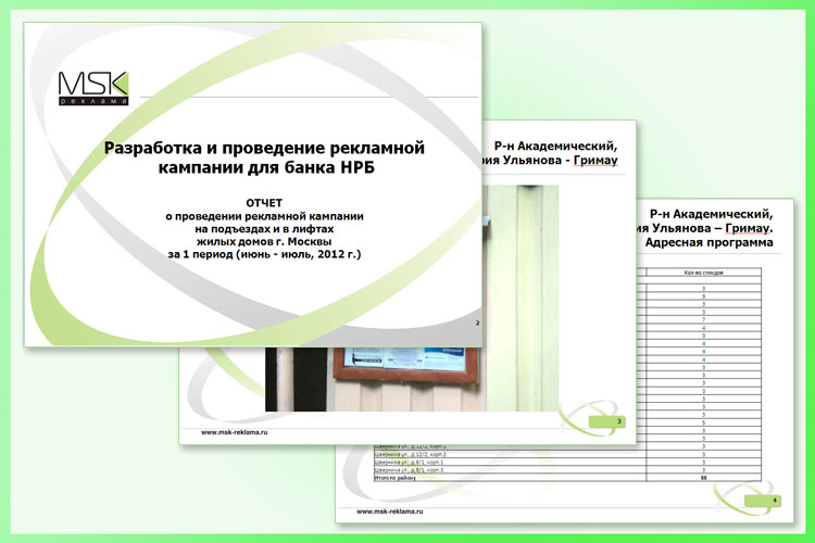 Разработка и проведение рекламной кампании банка «НРБ»