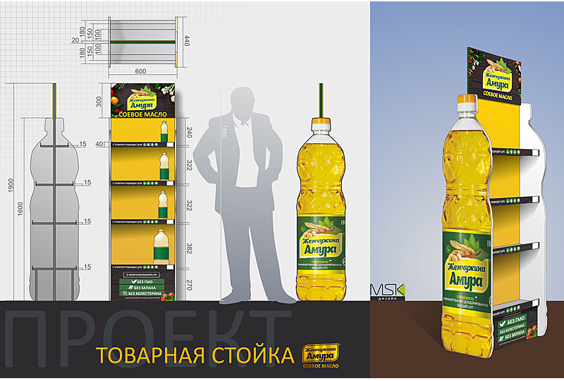 Изготовление торговой стойки на заказ
